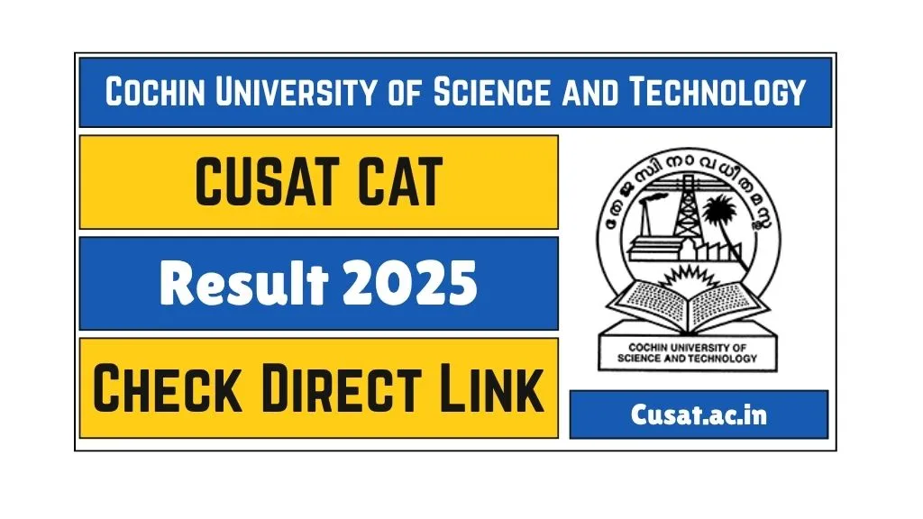 cusat-cat-result-2025